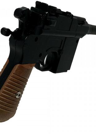 Детский игрушечный пистолет на пульках металлический корпус c559 фото