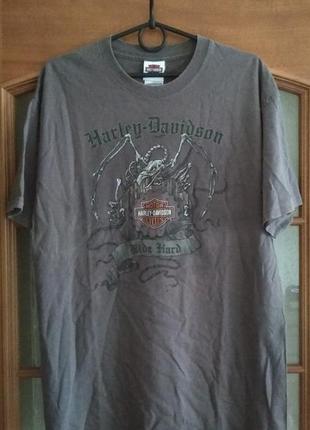 Мужская футболка harley-davidson sylt westerland, germany (l-xl) оригинал