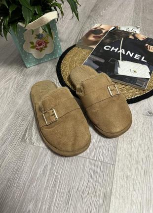 Тапки кімнатні домашні капці хутро