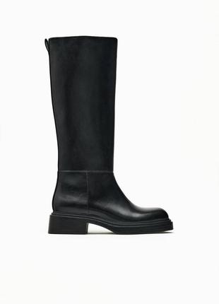 Black friday zara високі чоботи  жіночі8 фото