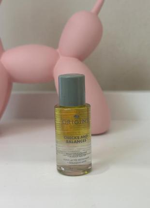 Origins checks and balances milky oil cleanser + makeup melter  очищающие средство масло для снятия макияжа