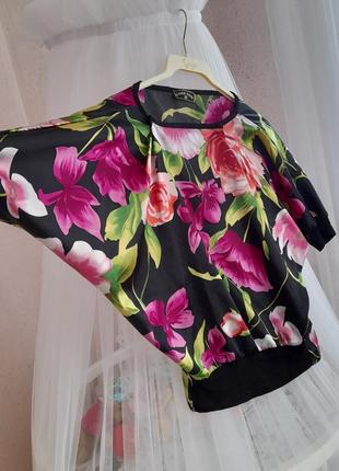 Атласна блуза кофта2 фото
