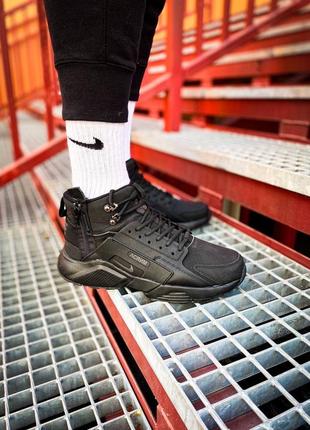 Чоловічі кросівки nike huarache acronym"black"🔔8 фото