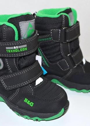 Зимние термо ботинки сапоги bg termo р.24, 25