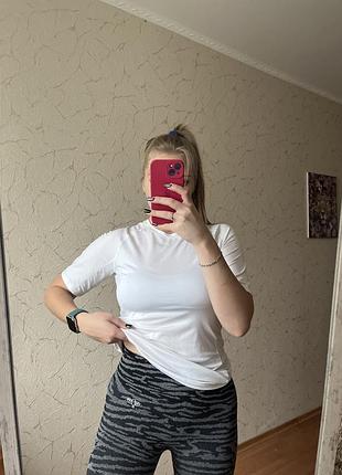 Футболка біла спорт