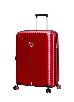 Чемодан snowball 05103 красный комплект чемоданов