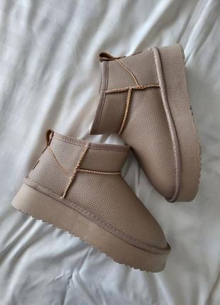 Кожаные натуральные Ugg Бесплатная доставка