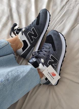 New balance 574 grey9 фото