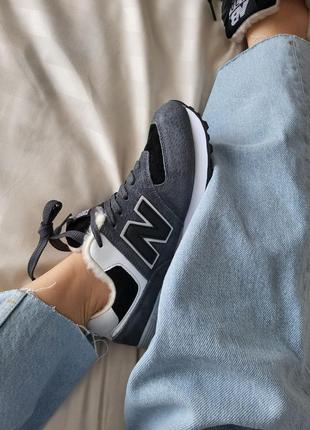 New balance 574 grey10 фото