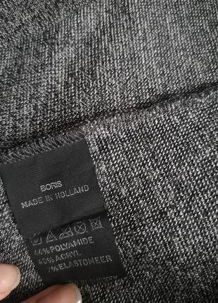 Вязаные штаны колготы лосины карго меланж2 фото