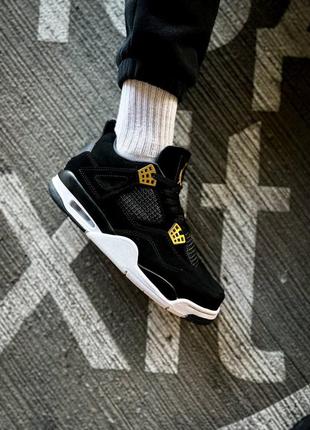 Чоловічі кросівки nike air jordan 4 retro "royalty"🔥