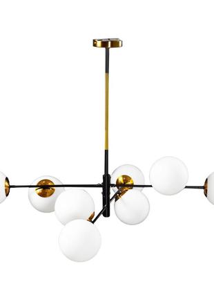 Люстра лофт свет sn-9715-8 bk+dgd