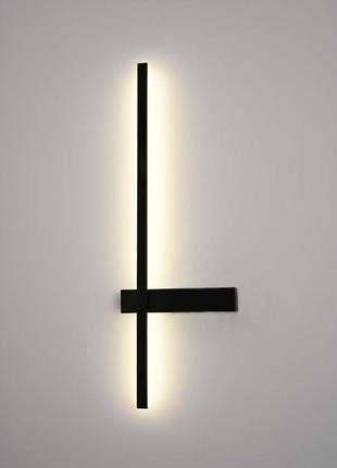 Світильник світлодіодний led свет sy-7386/600 bk 22w