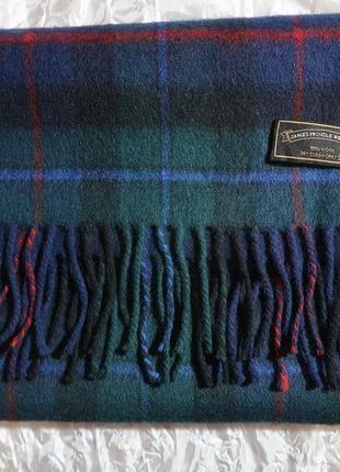 Шарф james pringle weavers вовна шотландія