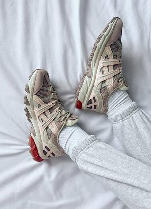 Жіночі кросівки asics gel-sonoma 15-50 cream peach fawn7 фото