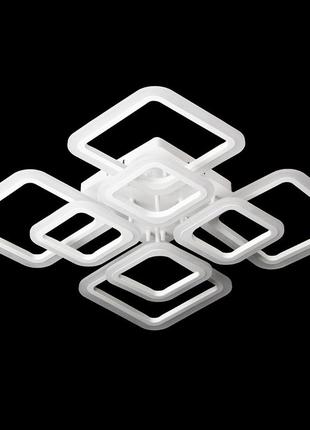 Люстра світлодіодна led свет sl-5342/4+4b wt dimmer біла