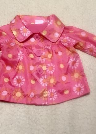 Плащик ветровка на хлопковой подкладке cherokee