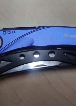 Багатофункціональний ніж (мультитул) 5в1 traveler blue4 фото