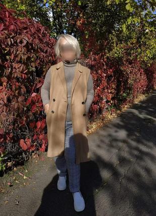 Пальто жилет