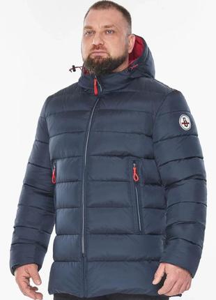 Зимняя мужская повседневная теплая куртка с капюшоном braggart  aggressive до -25 градусов7 фото