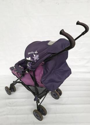 Б/в коляска-тростина geoby літня фіолетовий (d208r)4 фото