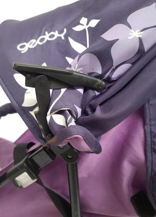Б/в коляска-тростина geoby літня фіолетовий (d208r)2 фото