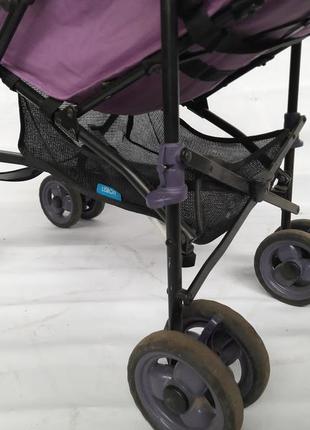 Б/в коляска-тростина geoby літня фіолетовий (d208r)8 фото