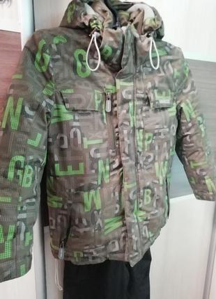 Комбинезон, куртка термо-комплект для мальчика зимний,libellule (либеллуле)1 фото