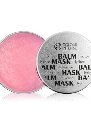 Бальзам-маска для губ colour intense lip care 2 everyday balm mask, личи, питательная, 10 г2 фото