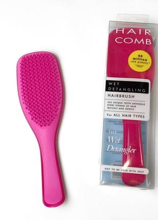 Гребінець для волосся hair comb, рожевий