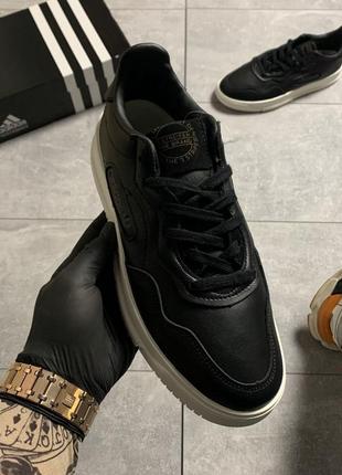 Adidas sc primiera black, кроссовки мужские адидас