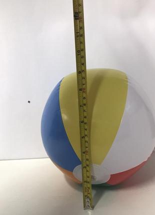 Надувной игровой мячик 23 см3 фото
