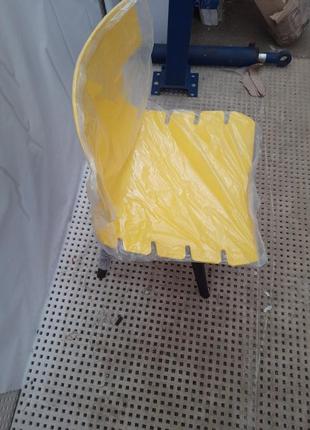 Пластиковый стул тір pl желтый2 фото