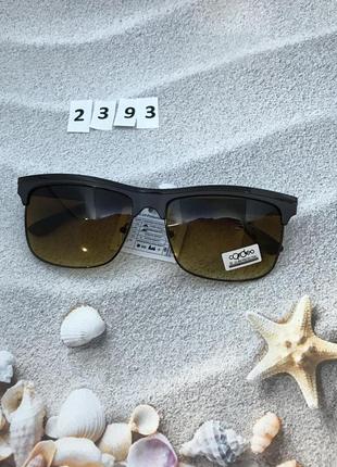 Модні окуляри з коричневими лінзами унісекс4 фото