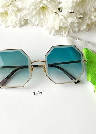 Сонцезахисні восьмигранні окуляри (унісекс)