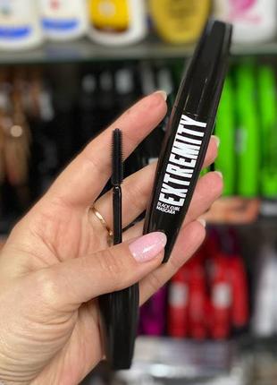 Туш для вій "екстремальне підкручування" quiz cosmetics extremity curl mascara2 фото