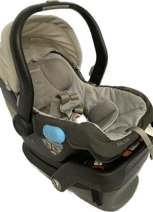 Б/у автокресло детское uppababy mesa i-size + база isofix серый