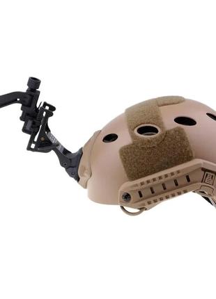 Комплект кріплення для пнб на шолом комплект rhino mount + j-arm pvs 14 для монокуляра rhino mount  id 155707