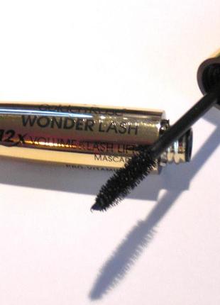 Туш golden rose wonder lash 12x volume & lash lift3 фото