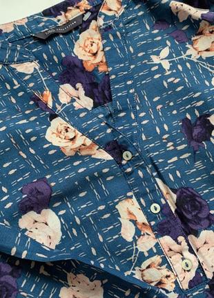 Блуза в цветочный принт m&s collection 10 р3 фото