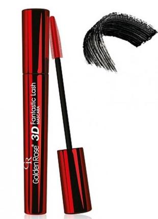 Туш golden rose 3d fantastic lash mascara