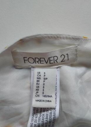 8-10 стильний легкий кроп топ з кактусами з віскози forever 218 фото