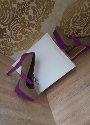 Яркие оригинальные туфли steve madden