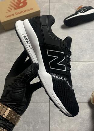 New balance 247 black white.