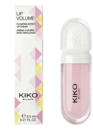 Блеск для губ kiko с эффектом увеличения губ