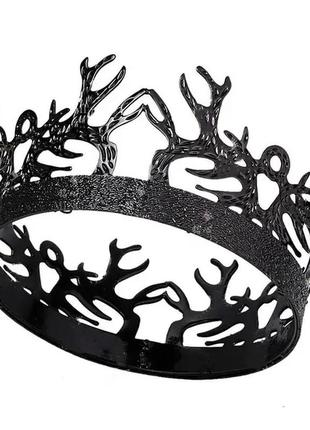 Круглая тиара,корона диадема( полного круга) для декорации торта, а также для головы3 фото