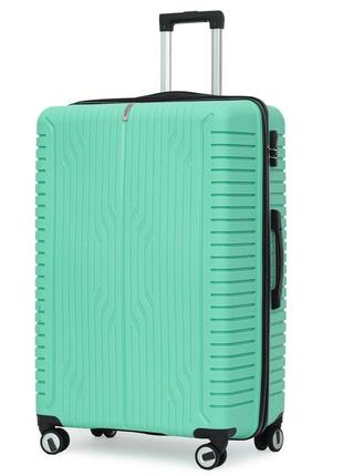 Чемодан дорожный 132 л semi line 28" (l) sea green