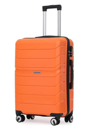 Чемодан дорожный 61 л semi line 26" (m) orange (t5614-2)