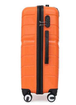 Валіза дорожня 61 л semi line 26" (m) orange (t5614-2)4 фото