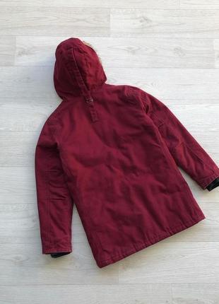 Зимова куртка парка carhartt wip x’siberian thinsulate parka red5 фото